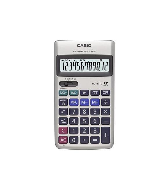 Casio HL-122TV 12 Hane Cep Tipi Hesap Makinesi