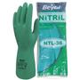 Beybi Nitril NTL-38 Yeşil 9 Beden İş Eldiveni 10lu Paket
