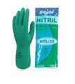 Beybi NTL-33 9 Beden 10lu Korun Yeşil Nitril Kimyasal Eldiven