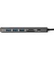 Dark DK-AC-U31X42 USB 3.1 Gen1 Type-C 7in 1 HDMI-USB 3.0-TF SD Kart Okuyucu-USB-C&USB-C PD Hub_1)