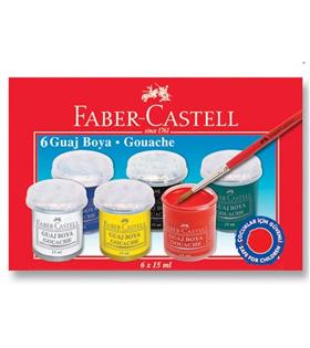 Faber-Castell Guaj Boya 6 Renk 15 ML 5170 160400