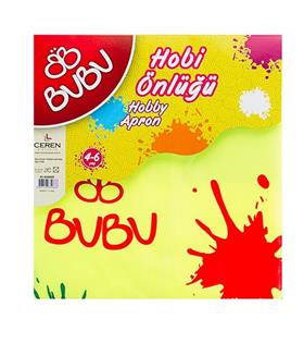 Bu-Bu Boyama Önlüğü 4-6 Yaş Su Geçirmez BUBU00005