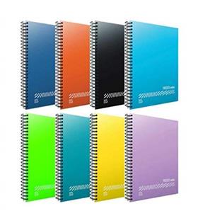 Gıpta Fresco Spiralli Plastik Kapak Defter A4 120 YP Çizgili 4938