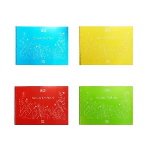 Gipta Gıpta Resim Defteri Eco Plastik Spiralli 25x35 25 YP 4956 Okula Dönüş Kampanyası Defterler