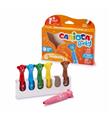 Carioca Keçeli Boya Kalemi Teddy Jumbo Bebek 6 LI 42815
