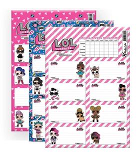 Lol Okul Etiketi Ders Programlı 3 LÜ 220130-93