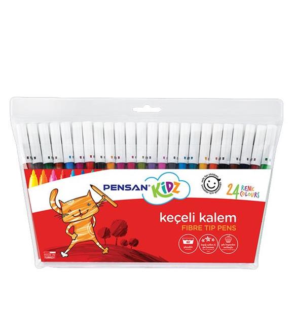 Pensan Keçeli Boya Kalemi Kidz 24 Renk
