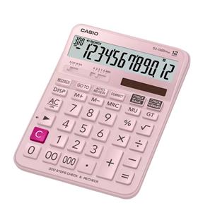 Casio DJ-120D Plus Pembe İşlem Kontrollü 12 Hane Masa Üstü Hesap Makinesi Elektronik