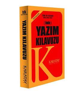 4E Yazım Klavuzu Plastik Kapak 1.Hamur Sarı Karatay Yayınevi Eğitim Gereçleri