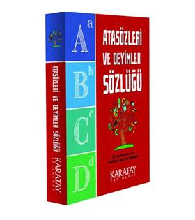 4E Sözlük Büyük Atasözleri Ve Deyimler Karton Kapak Karatay Yayınevi Eğitim Gereçleri