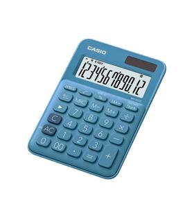 Casio MS-20UC-BU 12 Hane Mavi Masa Üstü Hesap Makinesi