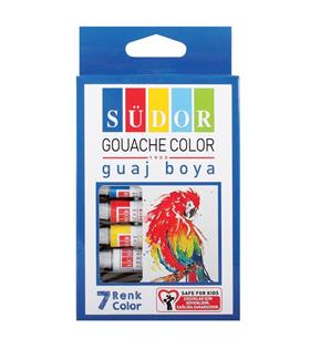 Südor Guaj Boya Tüp 9 ML 7 Renk SD571