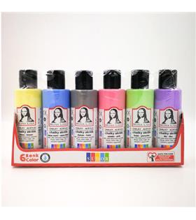 Mona Lisa Akrilik Boya Şişe 6 LI 70 ML SD1006