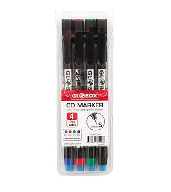 Globox Asetat Kalemi Permanent S Seri 4 LÜ 1003