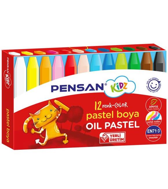 Pensan Pastel Boya Kidz 12 Renk 98060