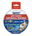Vodaseal Çift Taraflı Montaj Bandı 10X10mt Kablo Kanalları İçin
