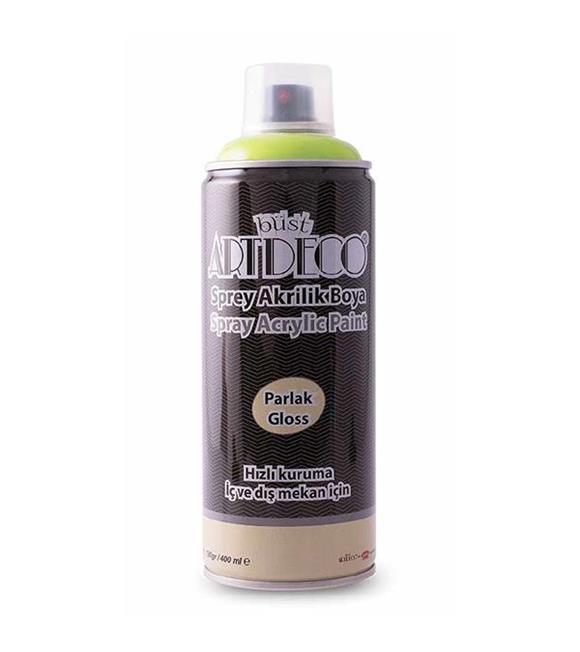 Artdeco Akrilik Sprey Boya 400 ML Limon Yeşili Y-400-525