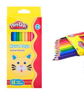 Play-Doh Kuru Boya Tam Boy 12 Renk PLAY-KU001