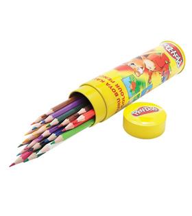 Play-Doh Kuru Boya Tüp 12 Renk PLAY-KU005
