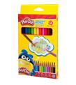 Play-Doh Kuru Boya Jumbo Üçgen 12 Renk PLAY-KU008
