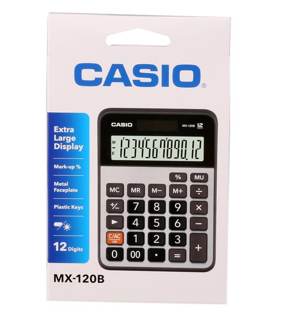 Casio MX-120B 12 Hane Masa Üstü Hesap Makinesi_1