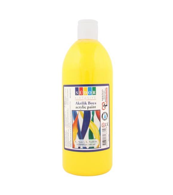 Südor Akrilik Boya 500 ML Limon Sarı SD1009-01