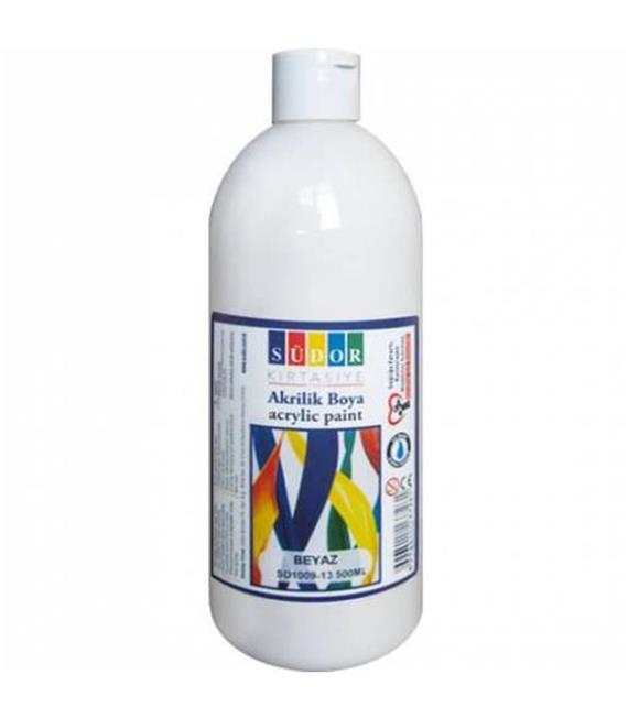 Südor Akrilik Boya 500 ML Beyaz SD1009-13