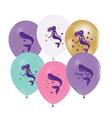 Balonevi Balon 3+1 Pırıltılı Deniz Kızı Baskılı 12