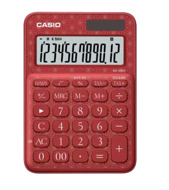 Casio NS-10SC-GY 10 Hane Gri Masa Üstü Hesap Makinesi