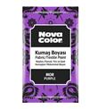 Nova Color Kumaş Boyası Toz 12 GR Mor NC-907