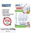 Vodaseal Hs-09 Sökülebilir 3lü Oval Askı Beyaz