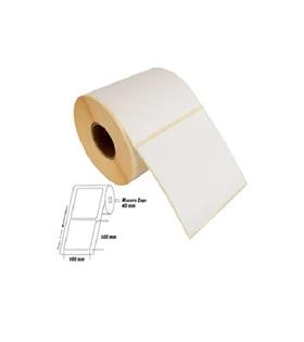 Tanex Barkod Etiketi Termal Eco 100x100 MM 40 MM Çap 500 LÜ 1 Lİ