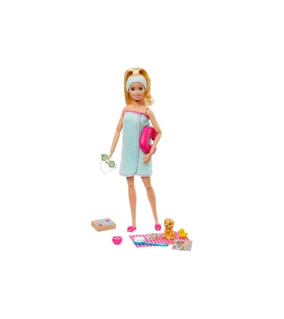 Barbie Wellness Barbie Nin Spa Günü Bebekleri GKH73