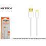 Hytech Portta HY-X200 1M 3A Micro Usb Gold Uçlu Beyaz Şarj Kablosu