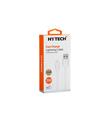 Hytech HY-X99 3m 2.4A Usb to Lightning Beyaz Data + Sarj Kablosu
