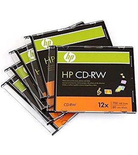 Hp CD-RW 12X 700MB-80min 10 lu Kutulu CDRW