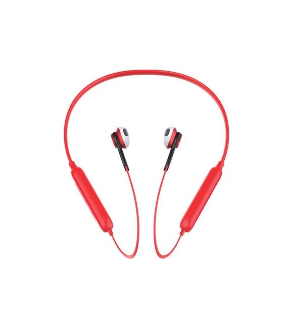 Hytech HY-XBK589 Kırmızı TF Kartlı Mıknatıslı Bluetooth Spor Kulak içi Kulaklık & Mikrofon_1