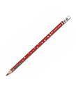 Faber-Castell Kurşun Kalem Başlık Yıldız Silgili Kırmızı 12 Lİ 113 1459001
