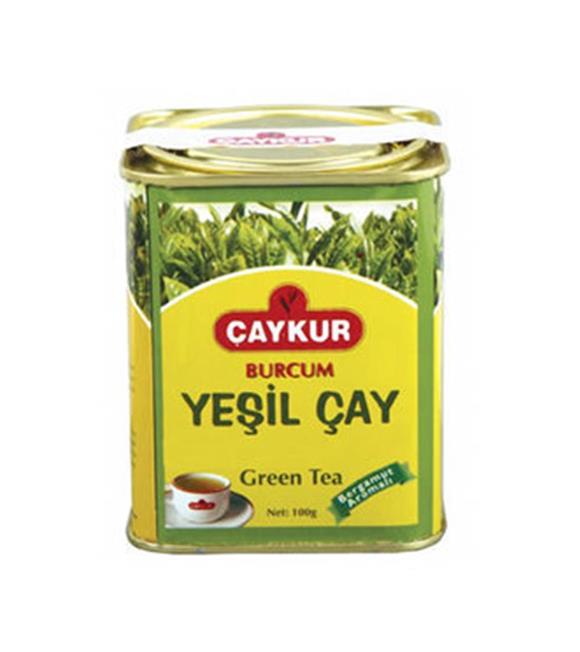 Çaykur Burcum Yeşil Çay 100 gr Teneke