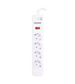 Philips SPS1040B-51 2m 1050 Joule 4Lü 1050 Joule Akım Koruyucu Çocuk Korumalı Beyaz Priz Çoklayıcı_1)