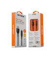 Hytech HY-X250 3A Micro Usb 1,2m Silver Data+Sarj Kablosu