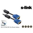 S-link SLX-179 Vga m-m 15m Monitör Kablosu