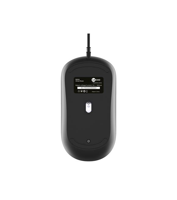 Lecoo MS104 1600 DPI 4 Tuşlu USB Kablolu Optik Mouse Siyah
