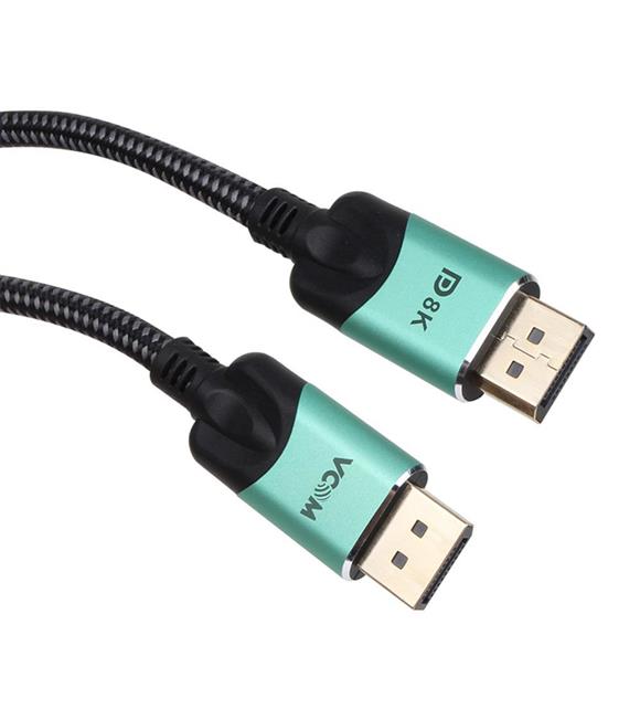 Vcom CG635-1.5 Siyah 1.5MT 1.4V Display Port Erkek To Hdmi Erkek Kablo