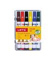Lets Keçeli Boya Kalemi Yarım Boy 6 Renk L-7106
