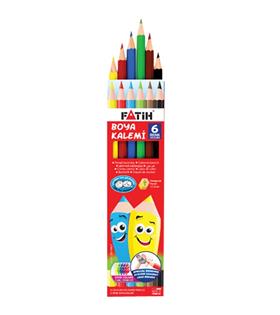 Fatih Kuru Boya Karton Kutu Tam Boy 6 Renk 33106