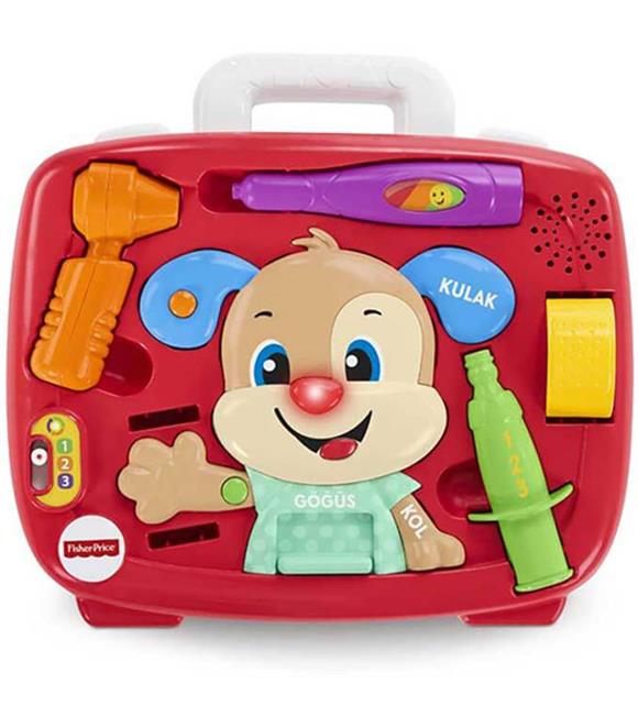 Fisher Price Köpekçik Doktorda (Tr-En) FTC72 Kız Oyuncak