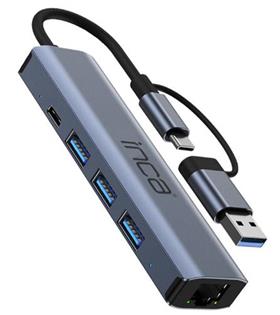 INCA IUTP-5T 5 Gbps USB 3.0 Port USB 2.0-1.1 Çoklayıcı