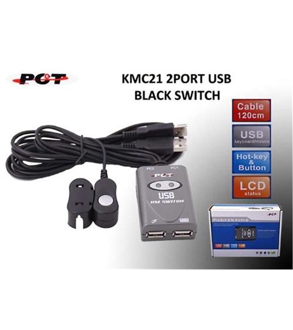 Pct KMC21 2Port Usb Switch