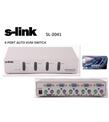 S-link SL-2041 4pc-1mn vga+ps-2 Otomatik Kvm Switch